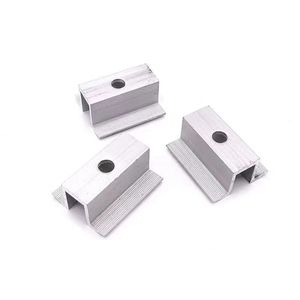 Manufacturer Direct Sales Solar <b>Bracket</b> Aluminium Mounting Accessories Solar Mid Clamp for Mounting System - Product Image 2