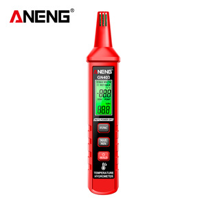 Medidor de Temperatura e Umidade Inteligente ANENG GN403, Medidor Digital de Ponto de Orvalho de Alta Precisão, Garantia de 1 Ano, Higrômetro - Product Image 1