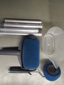 Pincel de rodillo de pintura, superficie de pared, línea de esquina, pintura <span class=keywords><strong>antigoteo</strong></span>, rodillo de pintura decorativo rellenado de 6 pulgadas - Product Image 4
