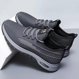 Nouvelles baskets d'été pour hommes, chaussures de sport décontractées en maille respirante, chaussures de course polyvalentes et tendance pour l'extérieur - Product Image 5