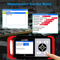 Outil de diagnostic moto, scanner OBD2 T1, lecteur DTC avec écran LCD 3,5 pouces, données du moteur, réinitialisation de la commande de l'accélérateur pour Honda, Yamaha, Suzuki, Kawasaki