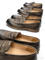 Chaussures mocassins en PU confortables, durables et faites à la main de haute qualité pour hommes, pour les occasions spéciales