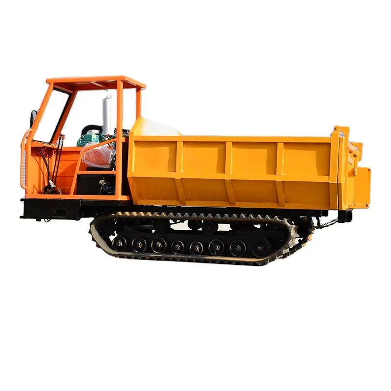 Jinwang Cheap New Minidumper Hydraulic Crawler Tracked Vehicle Small Dumper Truck Mini Dumper