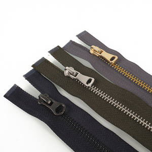 Trung Quốc nhà sản xuất nhiệm vụ nặng nề mở-kết thúc kim loại dây kéo siêu lớn sang trọng kim loại dây kéo tùy chỉnh nhà máy thiết kế - Product Image 5