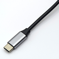 Cable de Audio de Fibra Óptica de Alta Fidelidad, Adaptador USB-C a TOSLINK Hembra con Revestimiento de PVC para Teléfonos Inteligentes y Computadoras Portátiles