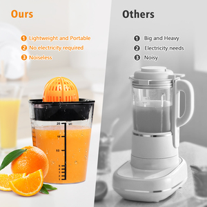 <span class=keywords><strong>Presse</strong></span>-<span class=keywords><strong>agrumes</strong></span> et extracteur de jus 3-en-1 citron et lime avec tasse doseuse intégrée 20oz, facile à presser, stocke le jus restant, compatible lave-vaisselle - Product Image 5