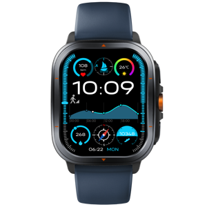 Montre intelligente GPS TS500 - Boussole et baromètre pour sports de plein air, résistance à l'eau 1ATM/IP68, 128 modes sportifs, surveillance de la fréquence cardiaque - Product Image 2