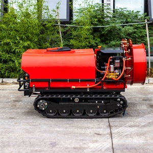 2026 Landbouwspuitmachine vloeistofvernevelaar 4-takt benzine op afstand bestuurbare gazonmaaier spuitmachine rupsband voor boerderij boomgaard - Product Image 3
