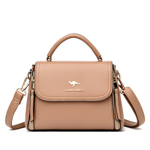 女性用ハンドバッグPUレザー女性用クラッチハンドバッグメッセンジャーバッグクロスボディPUトートトップハンドルサッチェルショルダーバッグ - Product Image 5