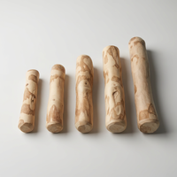 Jouet à mâcher pour chien en bois de café naturel, bâtonnet de dentition entièrement biodégradable, accessoire de mastication en bois pour chien
