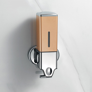 2025 Nueva Botella doble al por mayor dispensador de jabón de Paloma montaje en pared Manual dispensador de jabón líquido automático para <span class=keywords><strong>Baño</strong></span> - Product Image 3