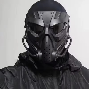 Máscara Protectora Facial Táctica para Exteriores Maxbrace, Máscara Facial Completa con Perfil para <span class=keywords><strong>Paintball</strong></span>, Resistente al Viento - Product Image 2