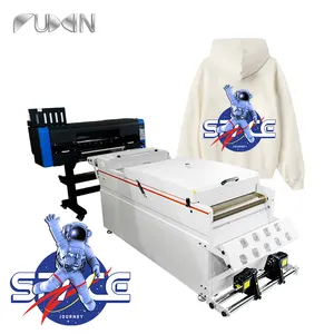 FuXin 60cm DTF Printer 4pcs Epson i3200/i1600 Printheads Transfer Printing DTF Film 60cm Printer for DTF