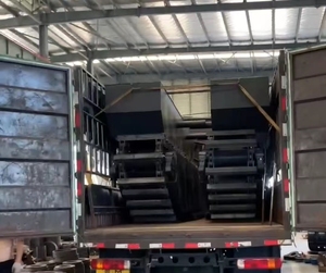 Tùy biến <span class=keywords><strong>20</strong></span> tấn đổ bộ máy xúc pontoons nổi Chassis cho Đầm Lầy đất ngập nước mềm địa hình dự án - Product Image 3