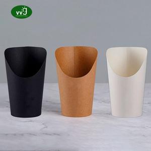 Ly giấy đựng bánh trứng, đồ ăn nhẹ, bỏng ngô, khoai tây chiên dùng một lần, thân thiện với môi trường, chất liệu giấy kraft, dung tích 12oz, 14oz, 16oz - Product Image 2