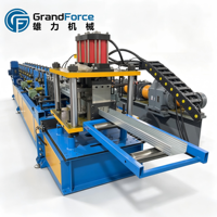 Machine de formage à froid de profilés en acier pour rails à grande vitesse, certifiée CE, pour usine de production de cloisons sèches
