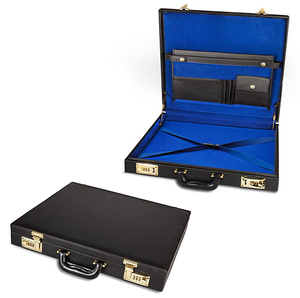 Étui de rang supérieur maçonnique en cuir neuf, étui de rang supérieur maçonnique, mallette de rang supérieur maçonnique - Product Image 2