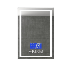 Miroir antibuée chauffant à led pour salle de bains, rétro-éclairé, Anti-brouillard - Product Image 1