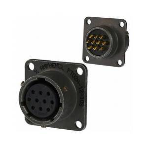 ملحقات الموصلات موصل دائري <span class=keywords><strong>10</strong></span> موضع وعاء مآخذ أنثى لحام كوب PT02A1210S لوحة جبل - Product Image 1