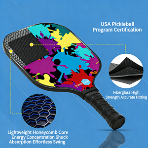 Raqueta de Pickleball de Fibra de Carbono Toray T700, Fabricada en China, Estándar USAPA, Legal para Torneos, Empuñadura Ergonómica Acolchada - Product Image 3