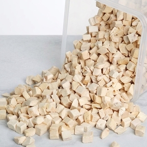 Assortiment de friandises lyophilisées pour chats avec poitrine de poulet, jaune d'œuf, herbe à chat et poisson séché pour chatons et chats adultes - Product Image 3
