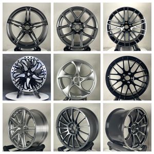 Jantes en maille de 18 à 22 pouces, finition noire satinée, concaves, pour Tesla, BMW, Audi, style CSL, 6061-T6, JWL VIA DOT, jantes forgées monobloc - Product Image 2
