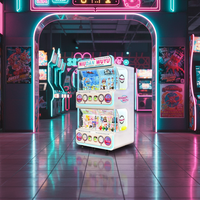Nouvelle Tendance : Station de Jeu Capsule 4 Places pour Grands Œufs de 12 cm, Distributeur de Jouets Multi-Joueurs avec Prise en Charge de Tension Universelle