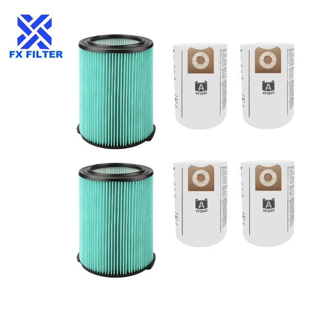 VF6000 5-Layer Filter for Ridgid 5-20 Gallon Wet Dry Vac Vacuums WD5500 WD0671 WD6425 WD7000 WD1280 WD1851 WD1680 WD1956 RV2400A