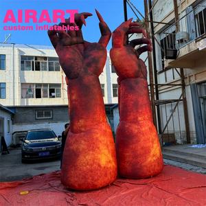 Modèles gonflables à main géante personnalisés pour décorations extérieures d'Halloween - Product Image 5