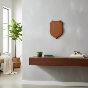 Insegna da Parete in Legno MDF Leggero 180X250X15 a Forma di Scudo - Product Image 3