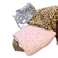 Couverture polaire ultra douce et moelleuse pour bébé, motif guépard africain, imprimé personnalisé pour la Saint-Valentin, pour canapé et lit