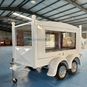 Customizable Popular 4Wheeled Vintage Electric Horse Hearse Iron Coffin Tow Type Funeral Carriage for Sale - Product Image 3