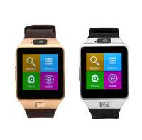 Reloj inteligente DZ09 BT 2025 con pantalla TFT, compatibilidad con teléfono Android, reloj de pulsera de plástico TPU, recordatorio de llamada, compatible con tarjeta SIM/TF