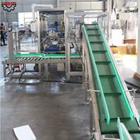 Machine d'emballage automatique à double trémie pour sacs tissés en PP, idéale pour le reconditionnement de granulés, de poudres et de petits sachets