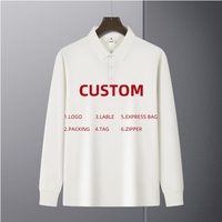 Chemises à manches longues en polyester respirant de haute qualité, décontractées, 210g, logo personnalisé, échantillon gratuit, unisexe, vente en gros