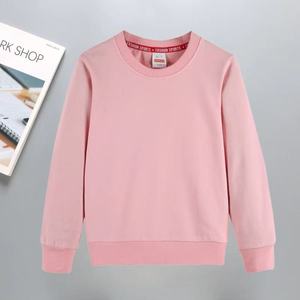 Chất Lượng Cao Bán Sỉ Đồng Bằng Trẻ Em Áo Trẻ Em Trống Lông Cừu Áo Thun Áo Biểu Tượng Tùy Chỉnh Trẻ Em Crewneck Áo Cậu Bé - Product Image 2