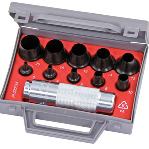 French Boehm Leather Punch <b>Tool</b> Kit Metal 3-20mm For Diy <b>Crafting</b> - Product Image 1