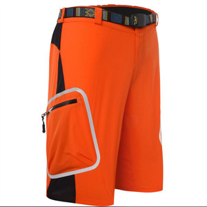 Pantaloncini da ciclismo da uomo traspiranti da <span class=keywords><strong>Mountain</strong></span> <span class=keywords><strong>Bike</strong></span> elasticizzati MTB con tasca a cerniera Mtb Shorts - Product Image 2