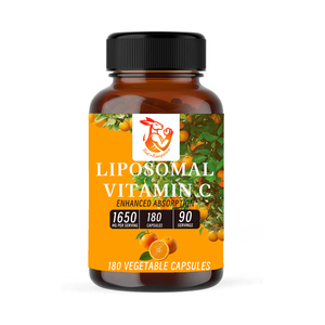 Capsules de Vitamine C Liposomale les Plus Vendues avec Vitamine C pour la Fonction Cérébrale, la Cognition et la Nutrition – Compléments Alimentaires Naturels à Base de Plantes en Capsules - Product Image 1