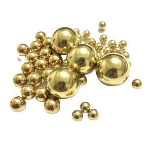 Прецизионный медный шар без отверстия 2 мм 3 мм 4 мм 5 мм 6 мм 7 мм 8 мм 9 мм 10 мм 12 мм 15 мм 20 мм 25 мм 25,4 мм Чистая латунная бусина - Product Image 3