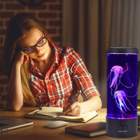 Une variété de styles aquarium de méduses 16 led d'humeur changeante capteur tactile veilleuse lampe de rêve