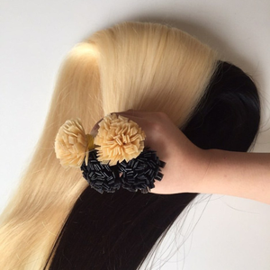 Fla tip – extensions de cheveux humains 100%, cuticule à bout plat, vietnamien, doublement étiré, vente en gros - Product Image 5