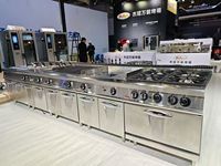 Cuisinière verticale à gaz Shenchu à 4 brûleurs en acier inoxydable avec four, équipement de cuisine commercial pour restaurant, garantie 1 an