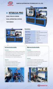 <span class=keywords><strong>2026</strong></span> Nantai Fabrik Bestseller NTS815APRO Diesel Elektronische Einspritzung Vollfunktions-Prüfstand mit Dualsystemen - Product Image 2