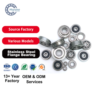 Diámetro de entrega a tiempo 12mm SF6001 SF6301 SF6201 SF6701 SF6801 SF6901 ZZ 2RS para rodamiento de brida de bola de acero inoxidable para motocicleta - Product Image 1