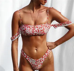 Custom Nieuwe Ontwerp Sexy Meisje Bikini 'S Naadloze Bikini Groothandel Badpakken