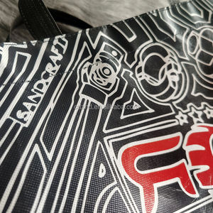 Sac de shopping réutilisable en PP non tissé, forme Lulu Menon, écologique, personnalisable OEM, idéal pour cadeaux promotionnels – Vente en gros à prix réduit - Product Image 6