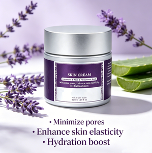 <span class=keywords><strong>Crème</strong></span> <span class=keywords><strong>Visage</strong></span> Apaisante et Hydratante Personnalisée à l'Aloès, Éclaircissante à la Lavande et à l'Acide Hyaluronique – <span class=keywords><strong>Crème</strong></span> et Lotion <span class=keywords><strong>Visage</strong></span> - Product Image 5