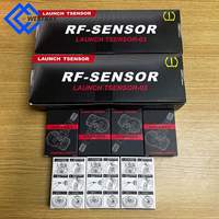 Sensor TPMS RF LAUNCH TSENSOR-05S Original, Vástago Metálico Plateado Esmerilado, Soporte de Aluminio, Ángulo Ajustable, Sensor TPMS Launch Tsensor-05s