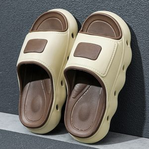 Chaussons décontractés personnalisés pour hommes en EVA souple, grandes tailles 14 15 EU 48 <span class=keywords><strong>49</strong></span>, claquettes plates en mousse tendance pour l'extérieur et la plage - Product Image 6